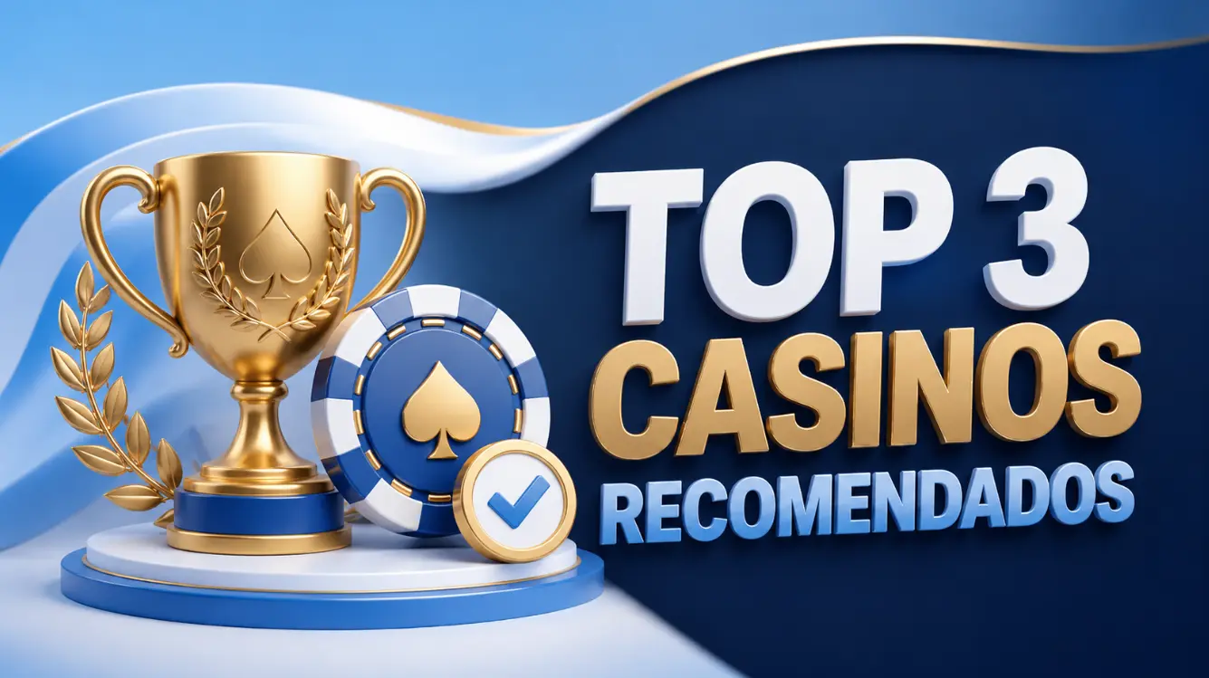 Top 3 casinos online recomendados